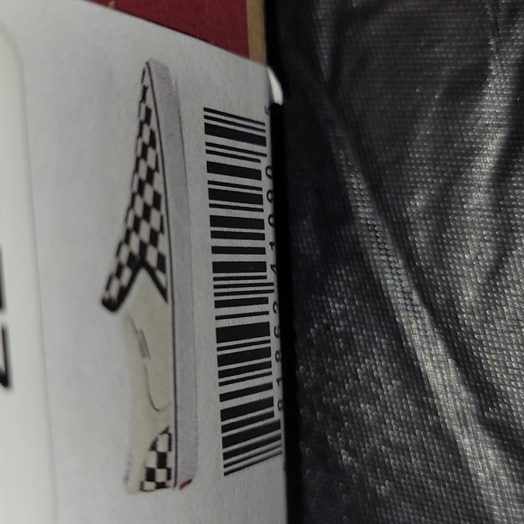 New Vans ASHER Checked slip-ons sizes ,12 and 13 - Picture 6 of 7